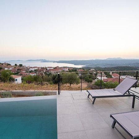 Sunset Luxury Villa Akritochori  ภายนอก รูปภาพ